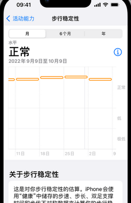 长泰iPhone手机维修如何在iPhone开启'步行稳定性通知'