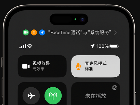 长泰苹果授权维修网点分享iPhone在通话时让你的声音更清晰 